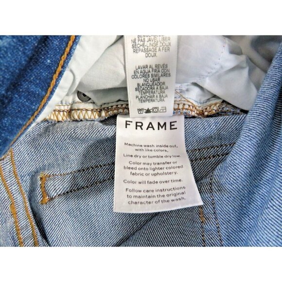 FRAME Denim L'Homme Skinny Casual Distressed Jeans Men's Size 30 x 31.5" Length - Picture 10 of 10